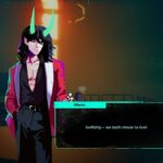 Possessor(s) screenshots of Rehm in conversation and Luca in combat