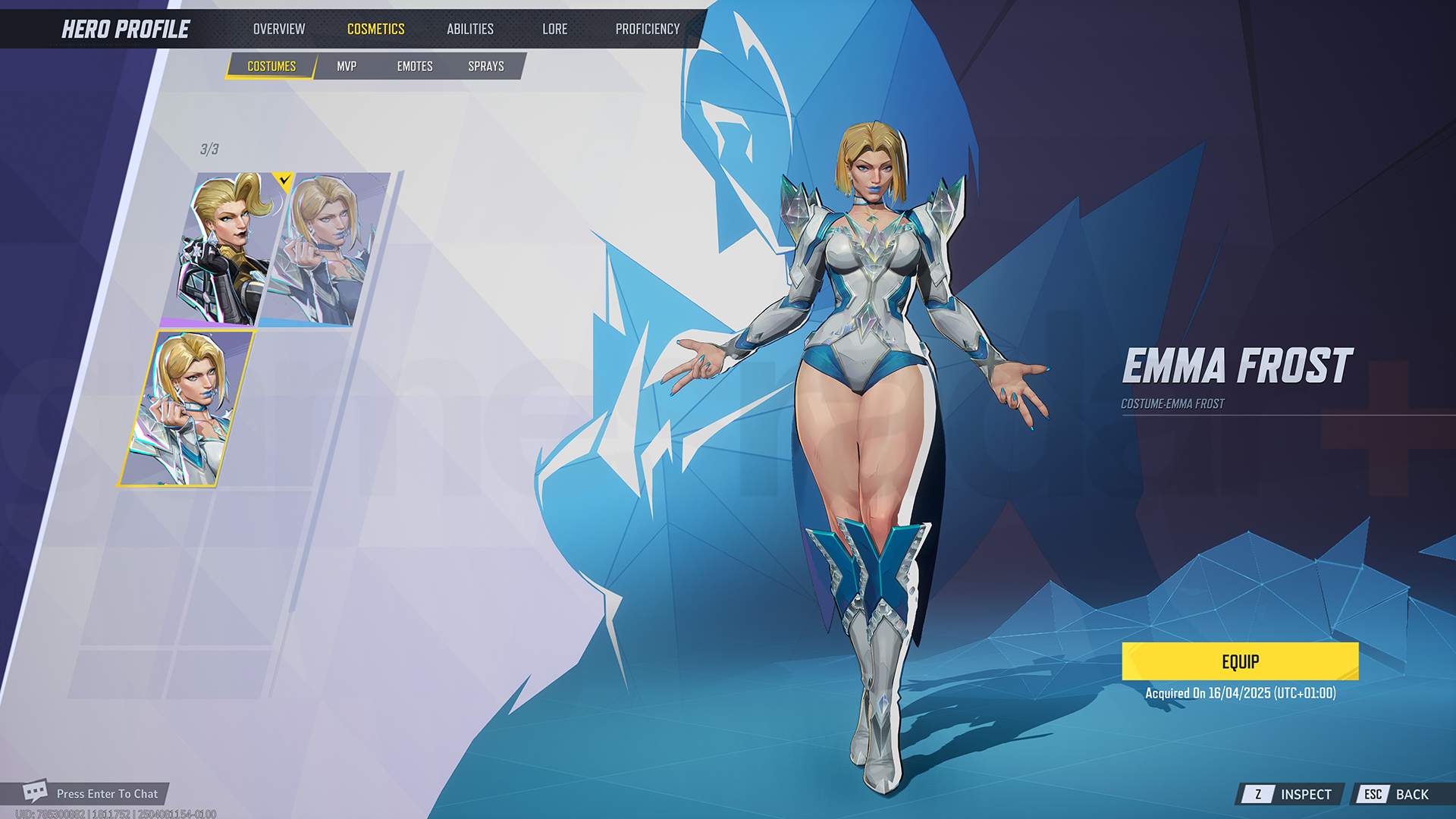 Marvel Rivals Emma Frost