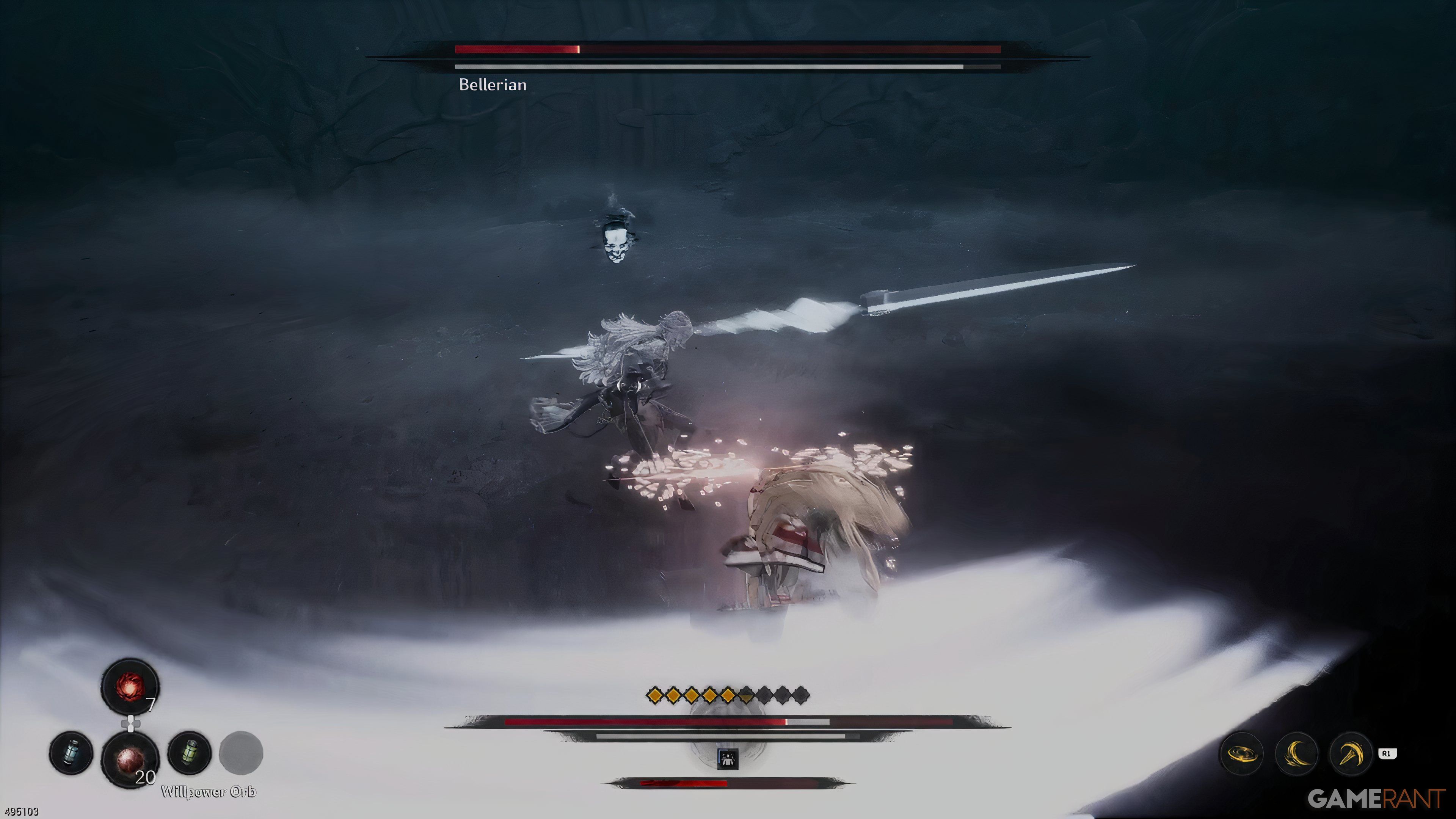 Bellerian Attack Overview In The First Berserker Khazan 12