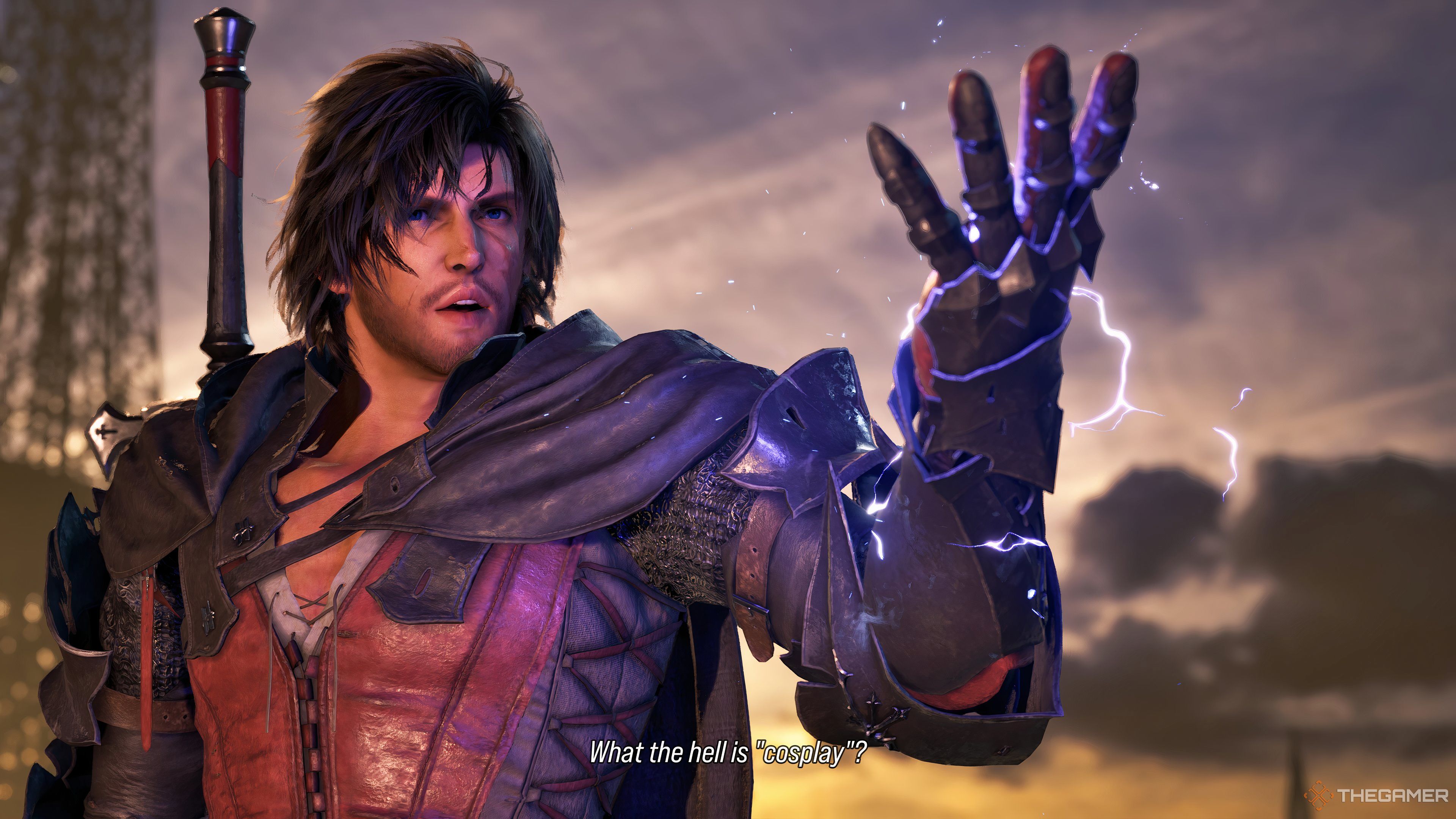 Clive makes an entrance in Tekken 8.