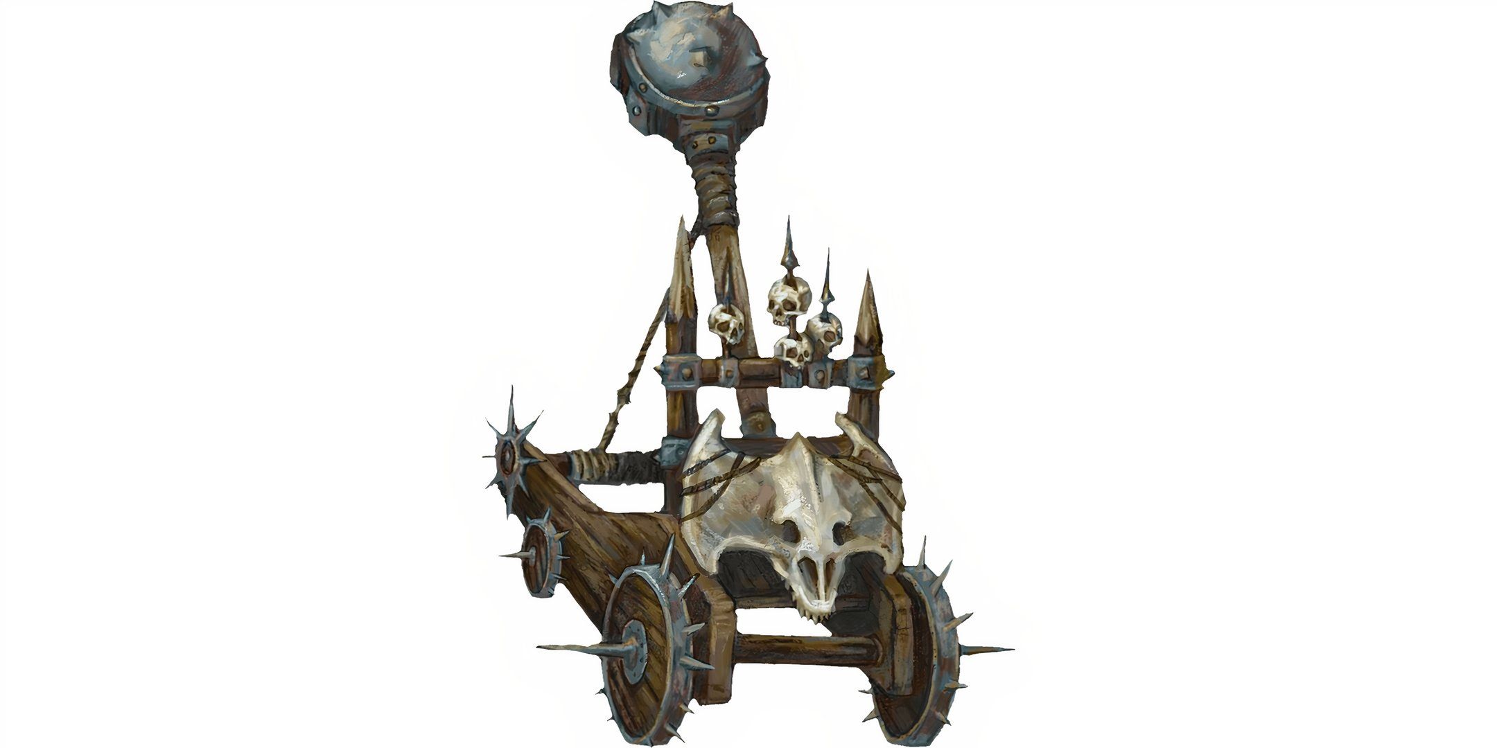 A trebuchet in Dungeons & Dragons.
