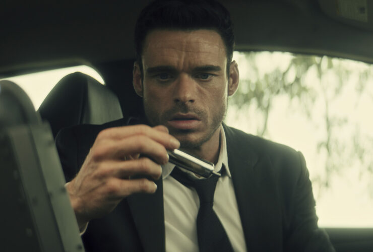 Richard Madden as Mason Kane during the Amazon Prime show Citadel.