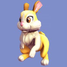 Disney Dreamlight Valley Eggstravaganza Spring Rabbit Yellow