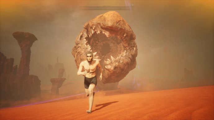 Dune Awakening worm chase