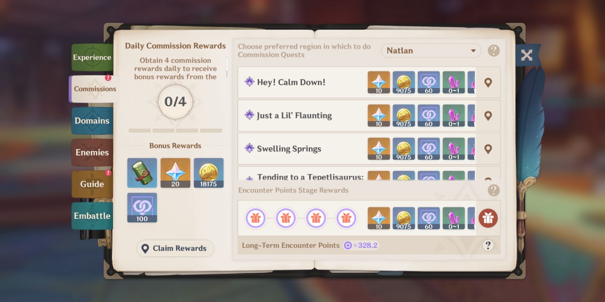 Genshin Impact- Do Your Daily Commissions