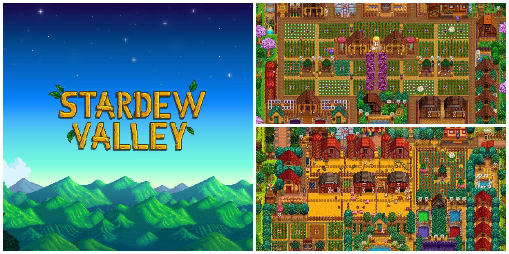 Stardew Valley Farm Designs