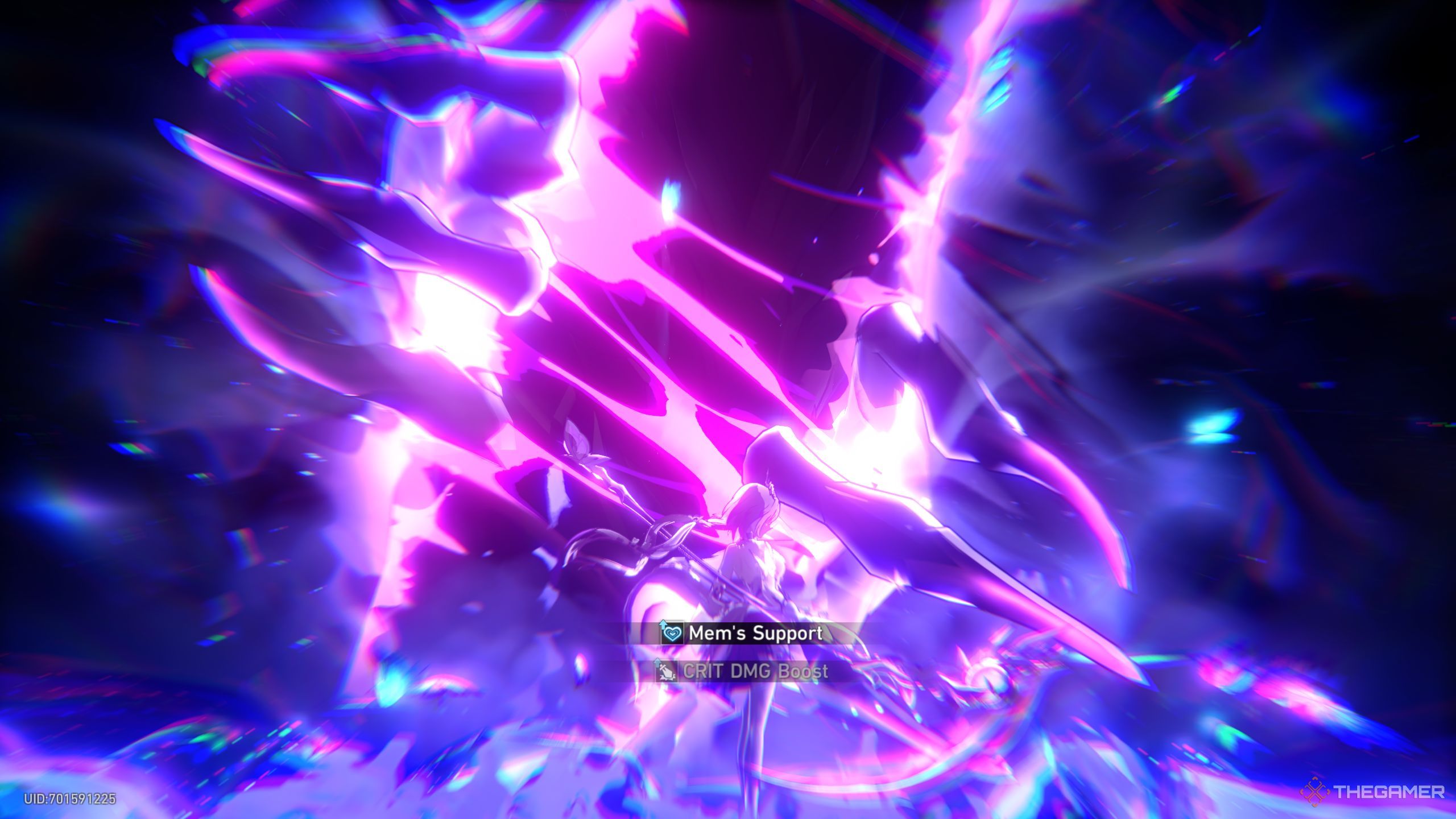 Honkai Star Rail Castorice dragon opening a portal.