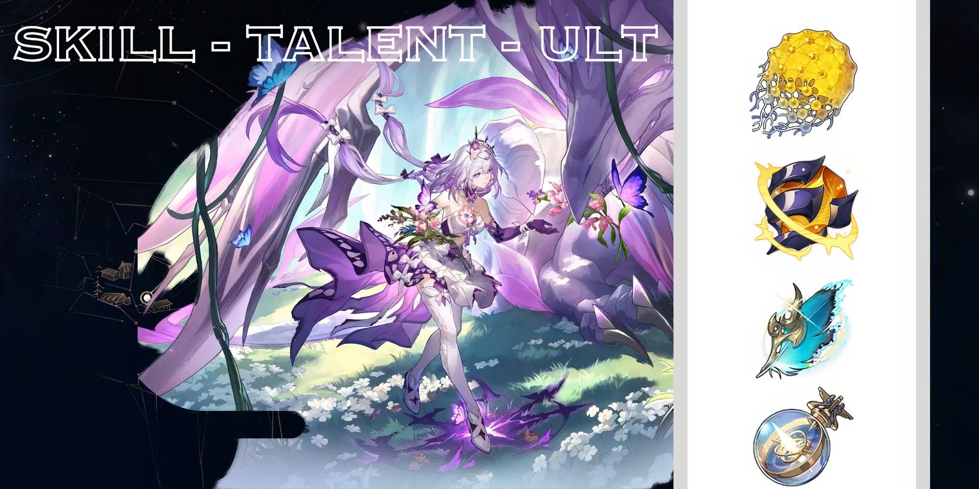 Honkai_ Star Rail - Castorice Skill Talent Ultimate Traces