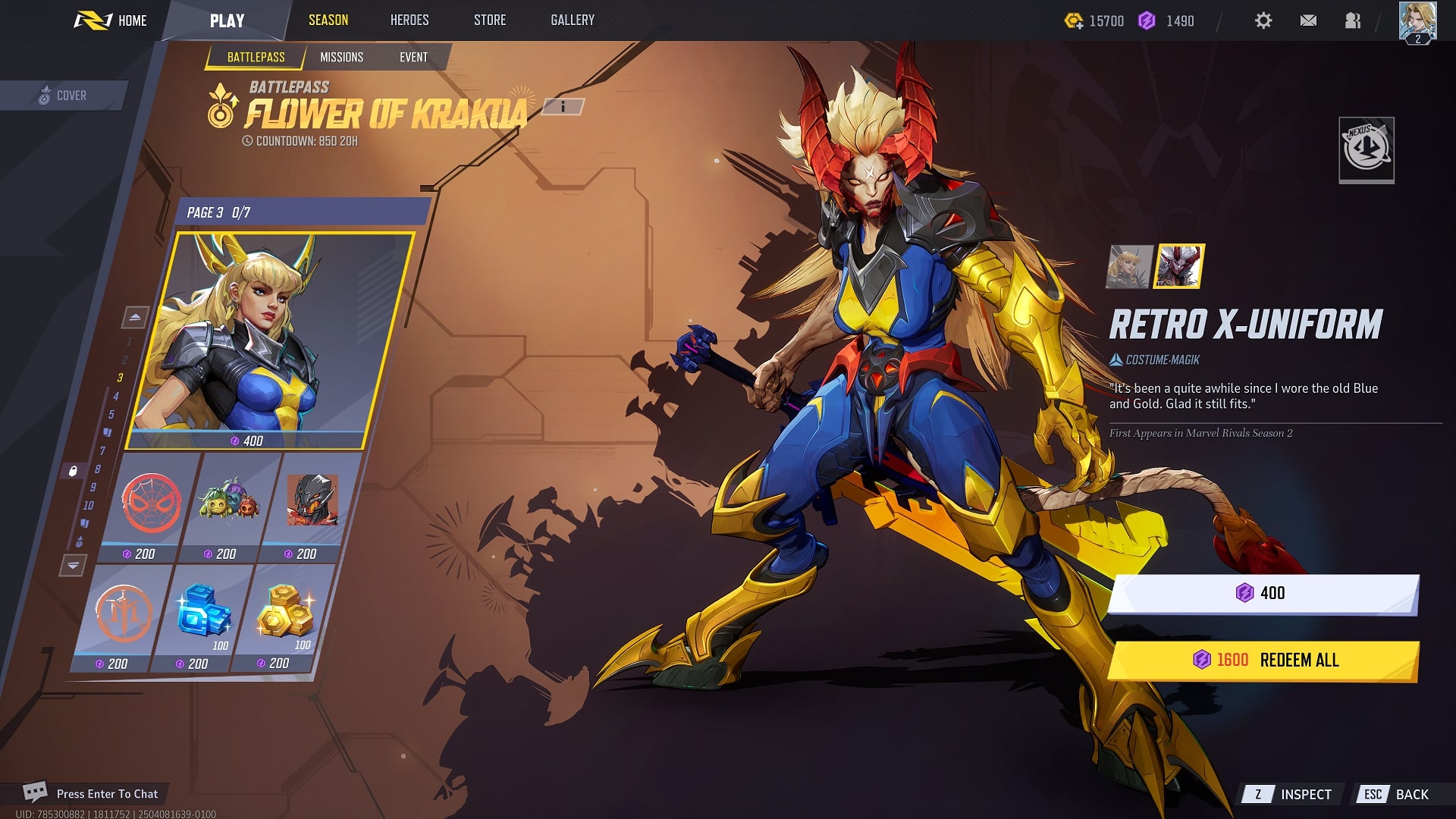 Marvel Rivals Season 2 Battle Pass