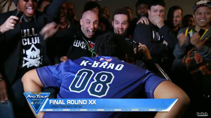 Screenshot from Final Round 20, K-Brad vs Wolfkrone