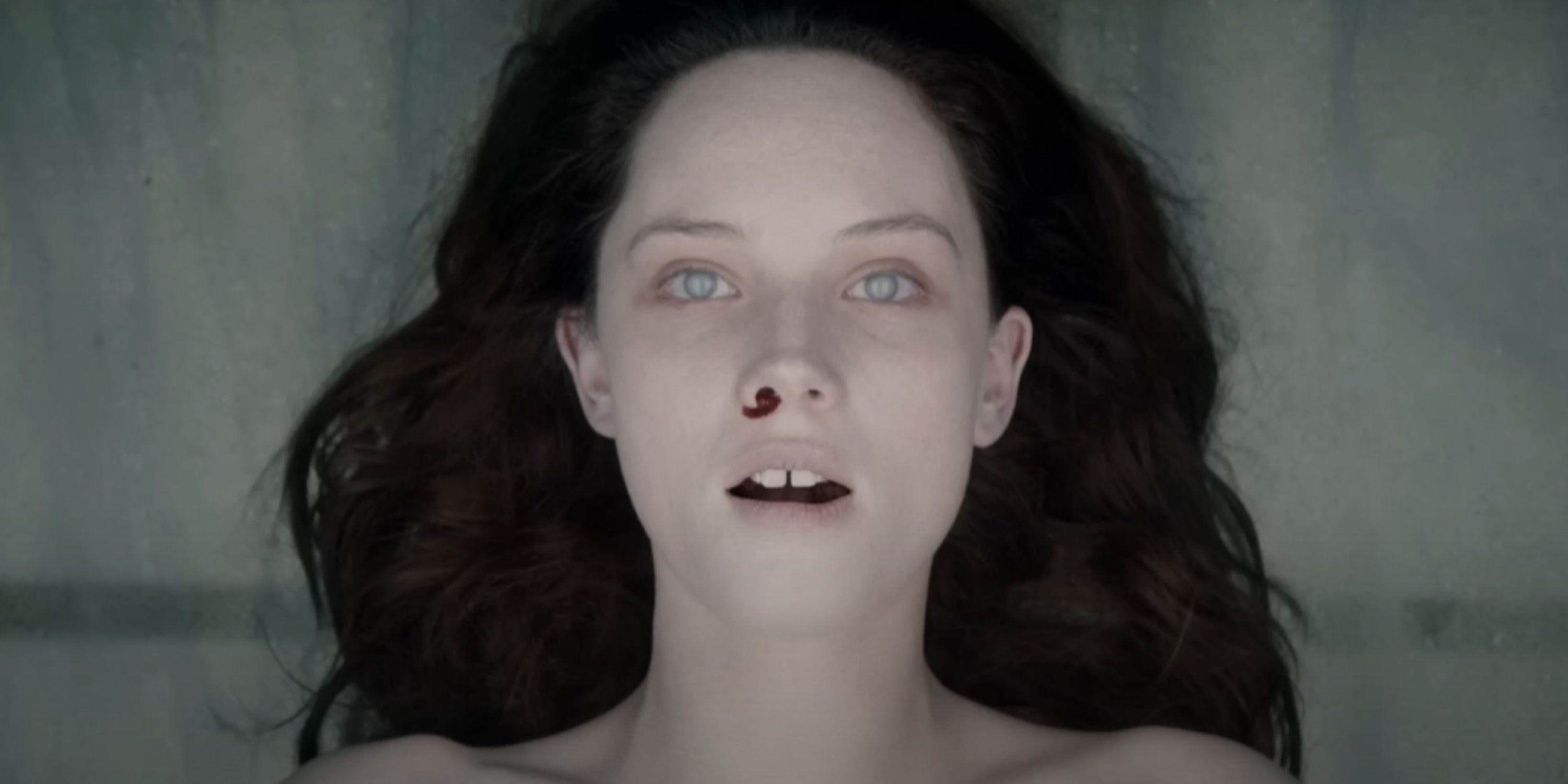 Jane Doe's corpse begins to bleed from her nose.
