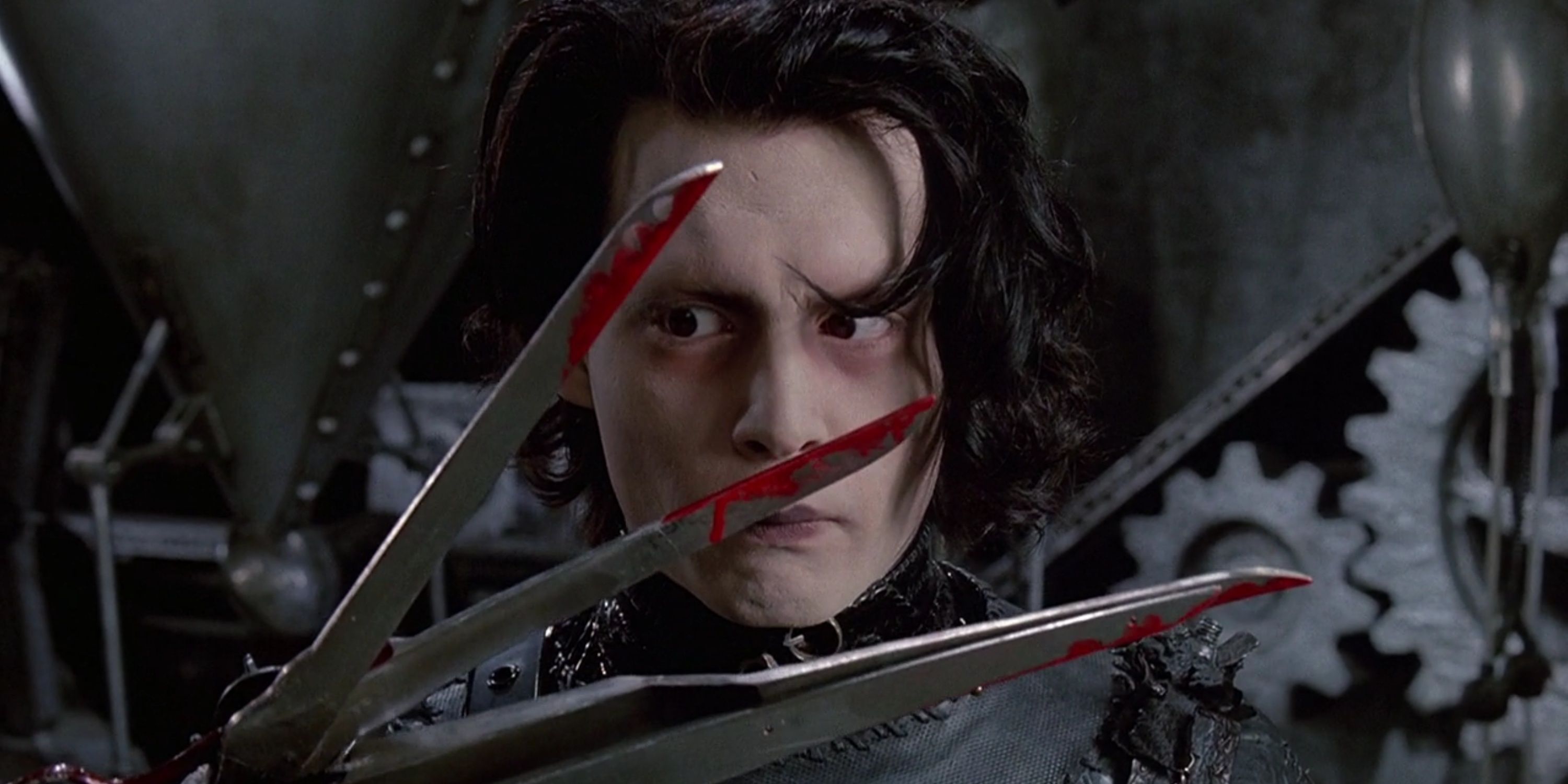 Johnny Depp as Edward Scissorhands in 1990.
