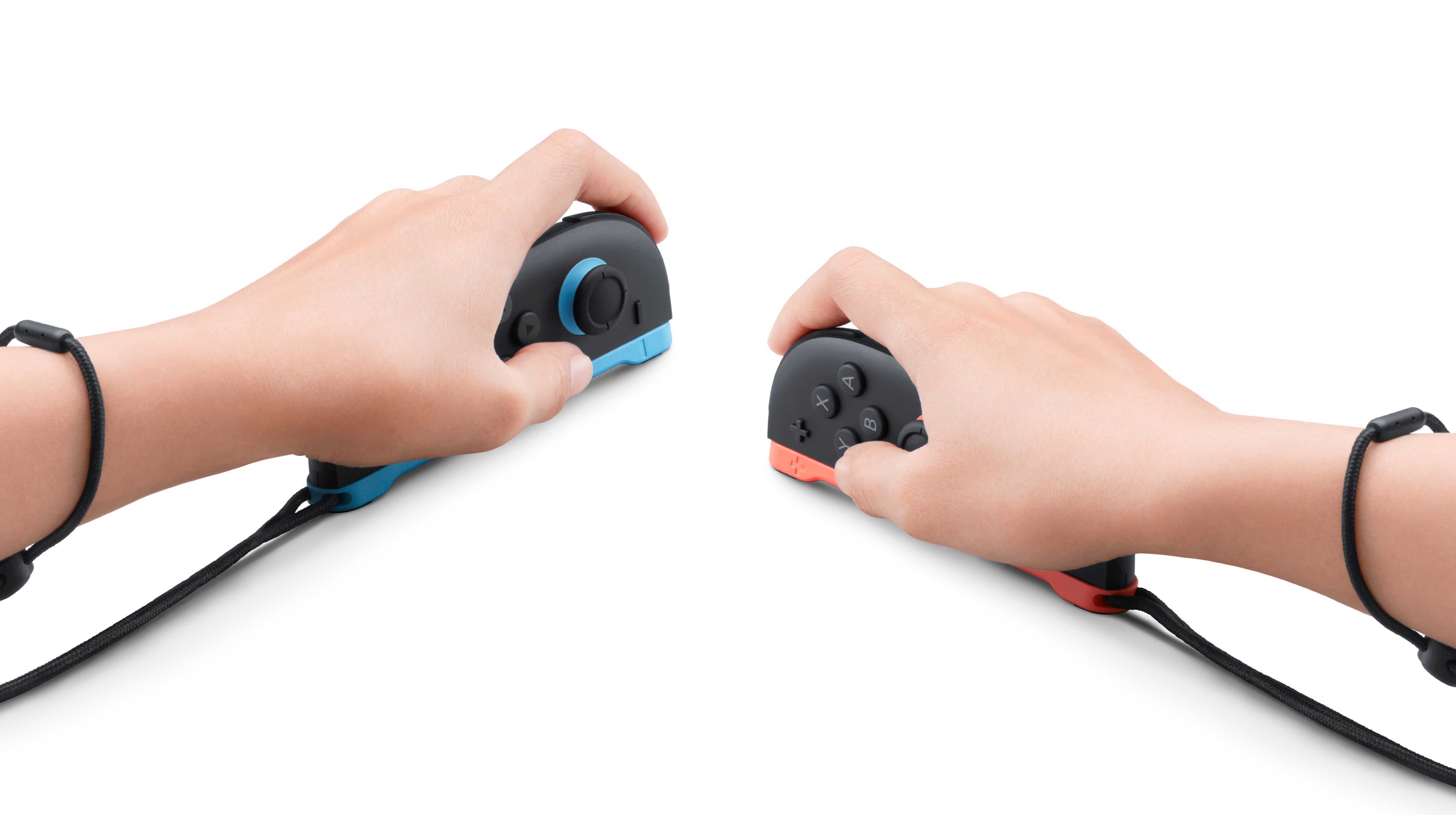 The player uses the switch 2 joy-con in mouse mode. 