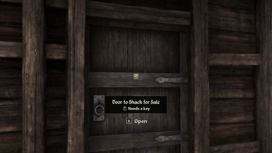 A shack for sale in Oblivion Remastered.