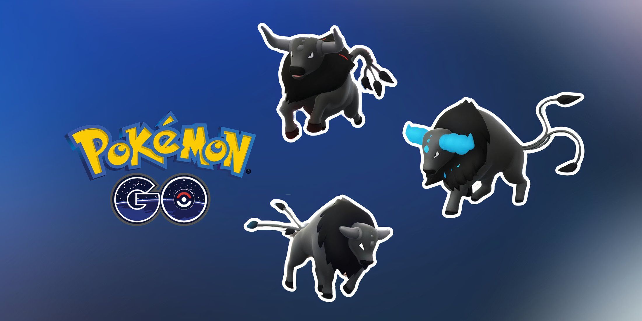 Pokemon GO Paldean Tauros (Combat, Blaze, and Aqua) Regions