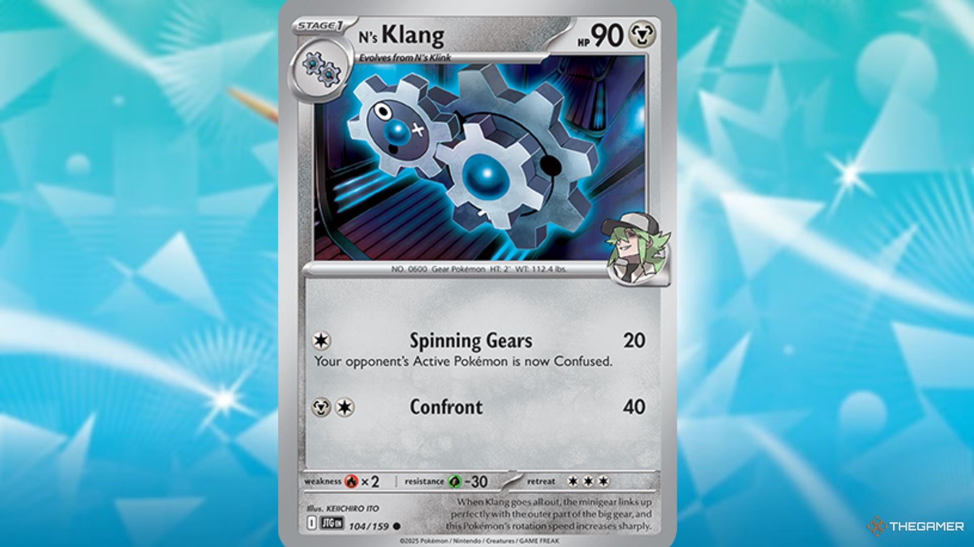 N's Klang in Pokemon TCG. 