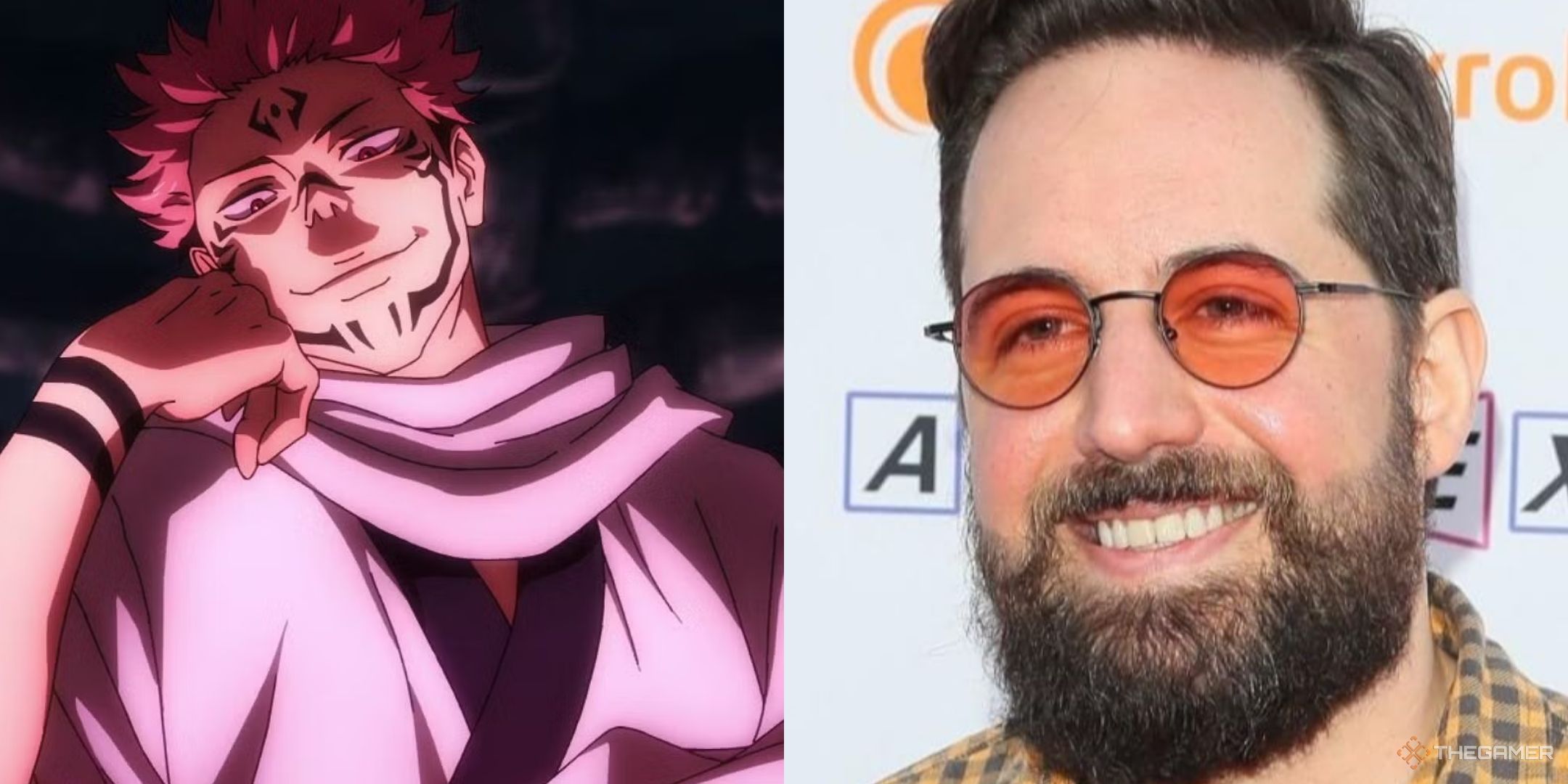 Ray Chase and Ryomen Sukuna from Jujutsu Kaisen.