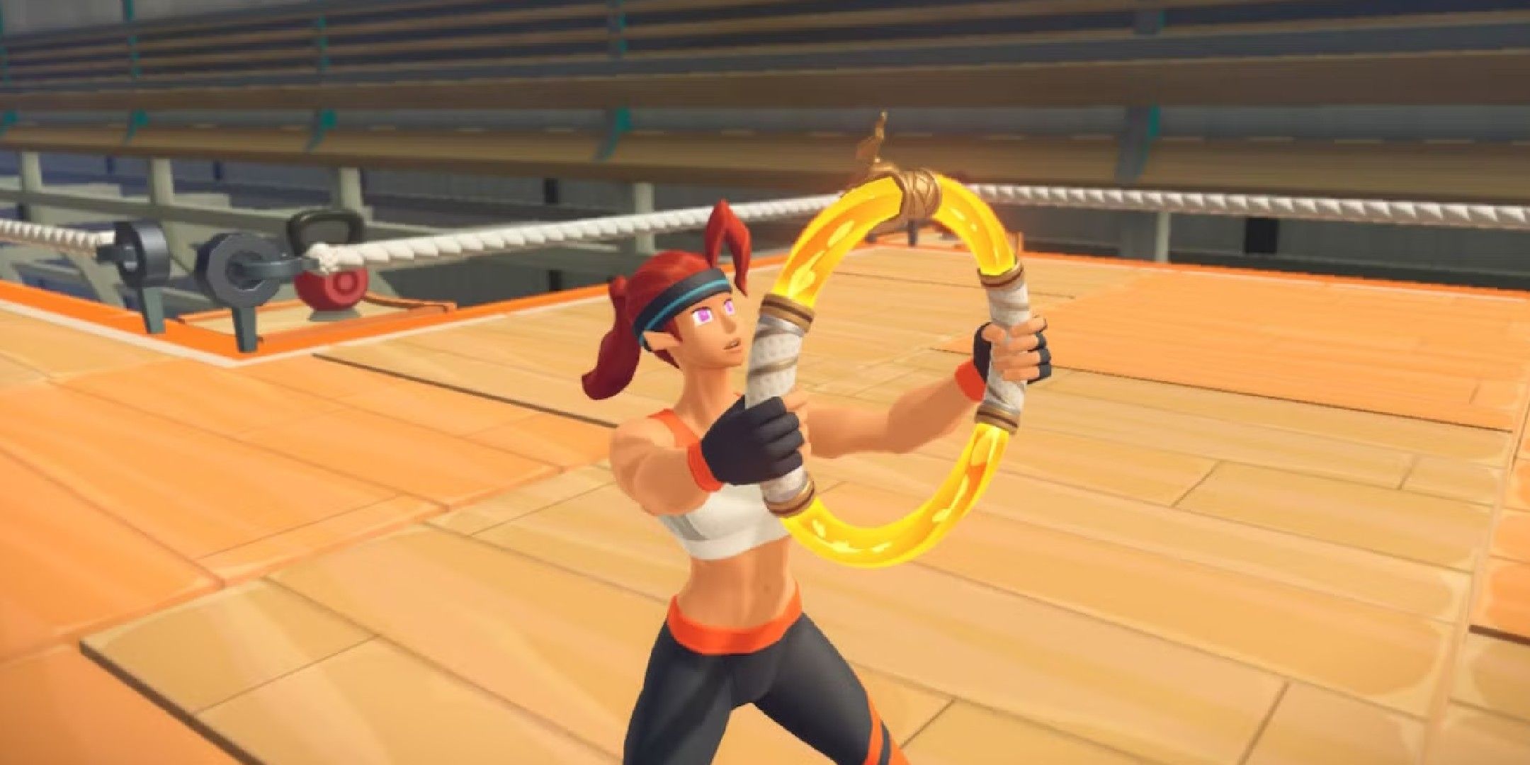 Ring Fit Adventure image showing the main character.