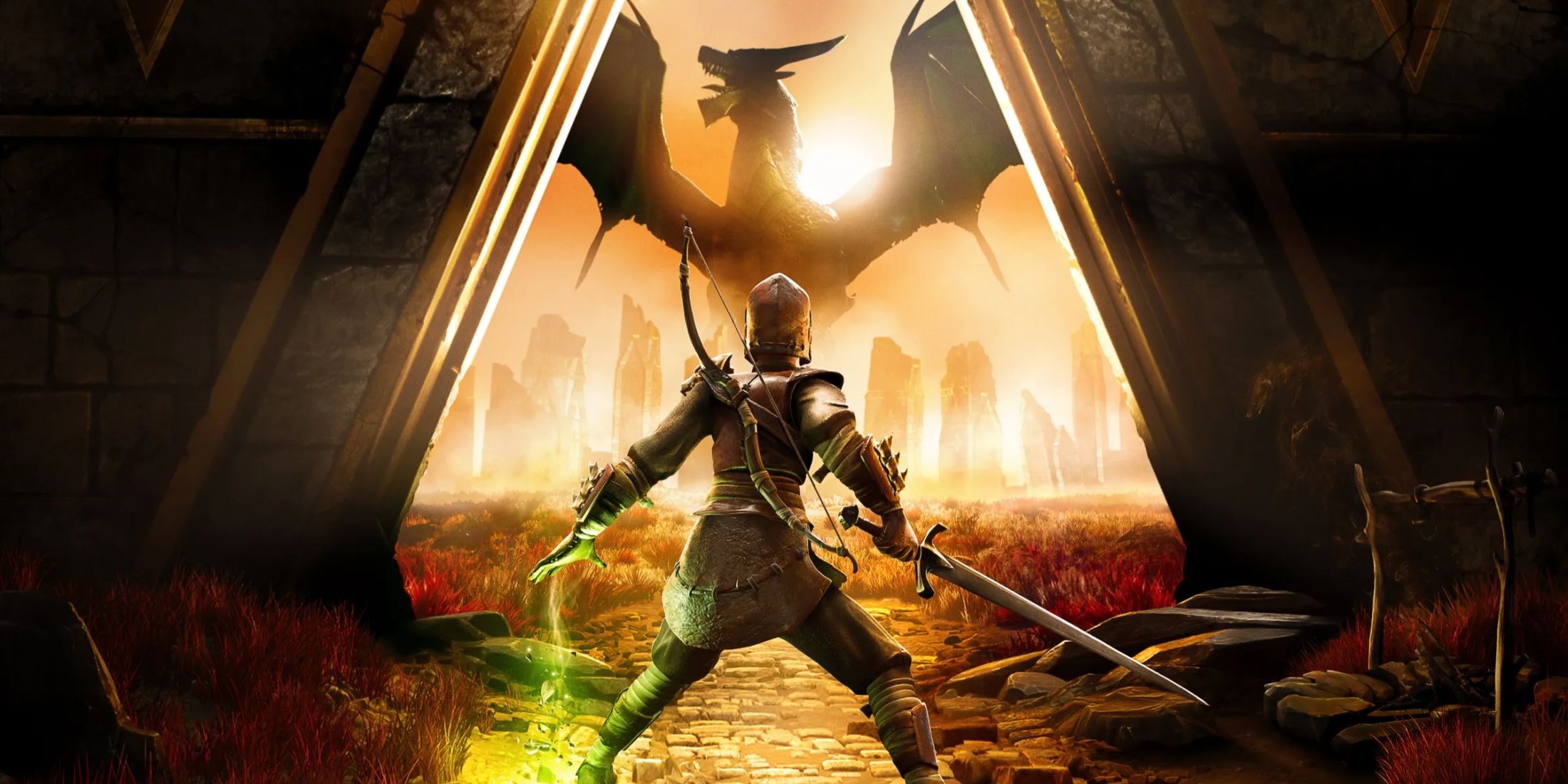 The official reveal visual for Runescape: Dragonwilds.