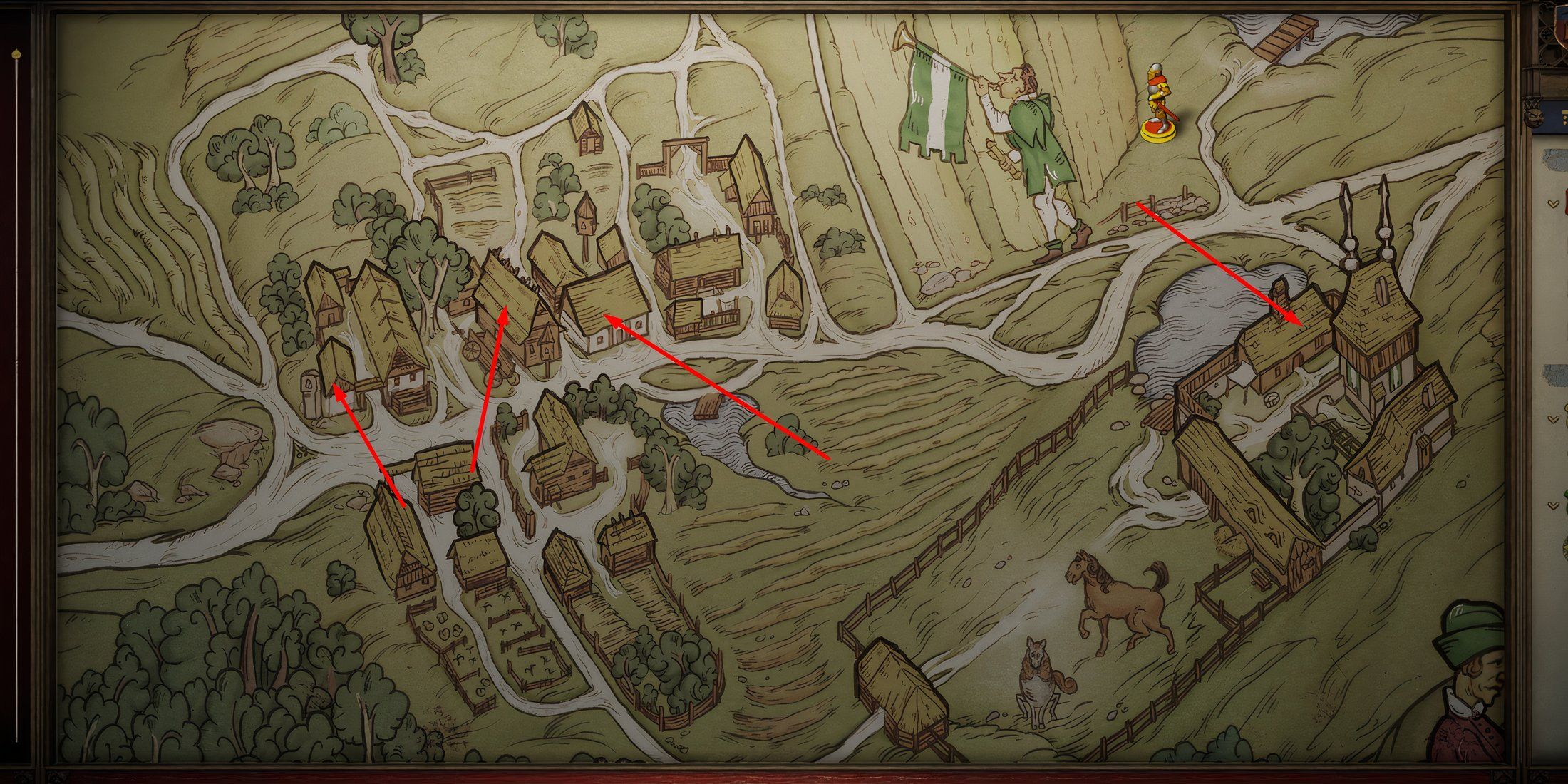 Semine Drying rack Locations Map KCD2