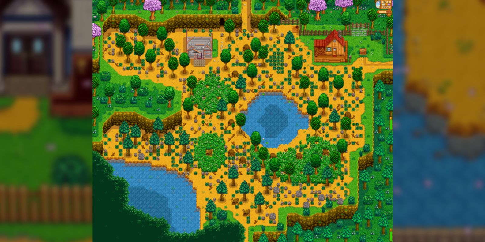 stardew valley wilderness farm map