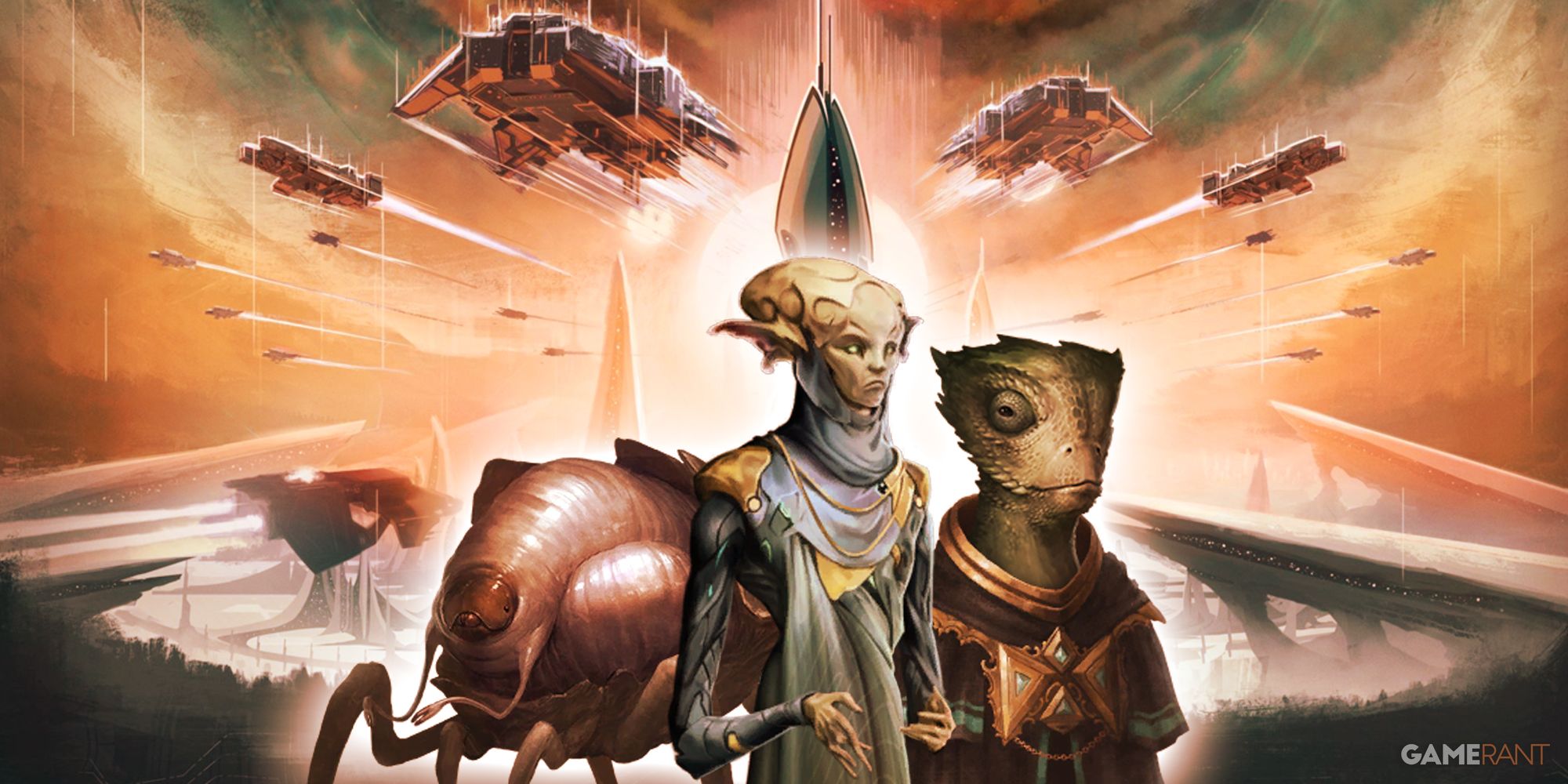 Stellaris Lokken Mechanists, Certeran Covenant, Ix'Idar Star Collective preset empires