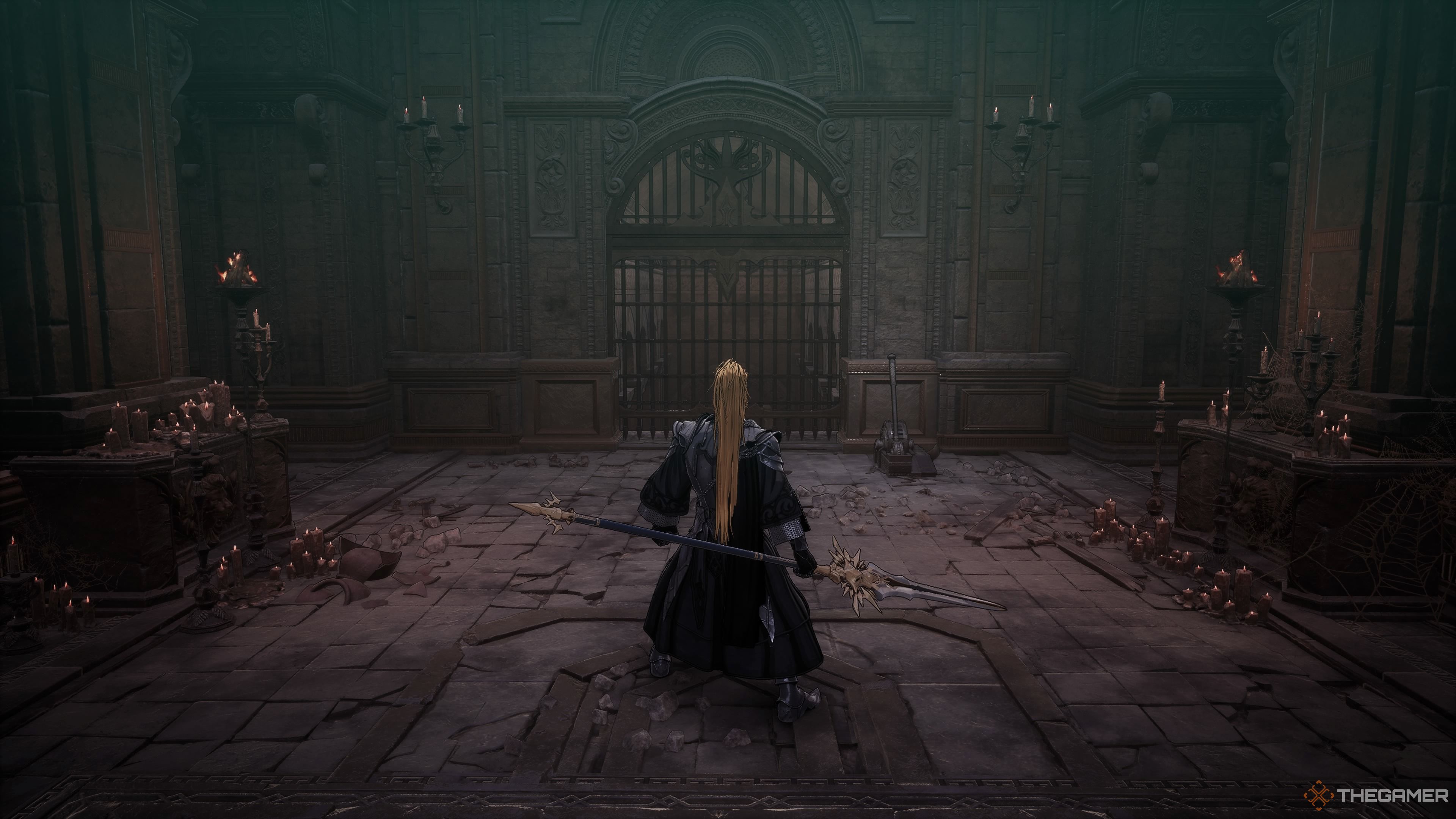 The openinging section of The Vow mission in The First Berserker Khazan.