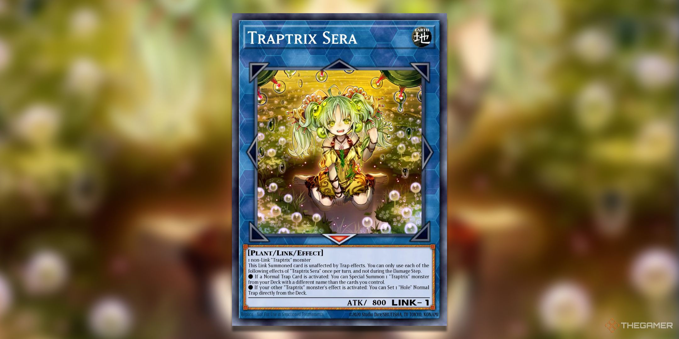 Traptrix Sera Yu-Gi-Oh! TCG Card Art.