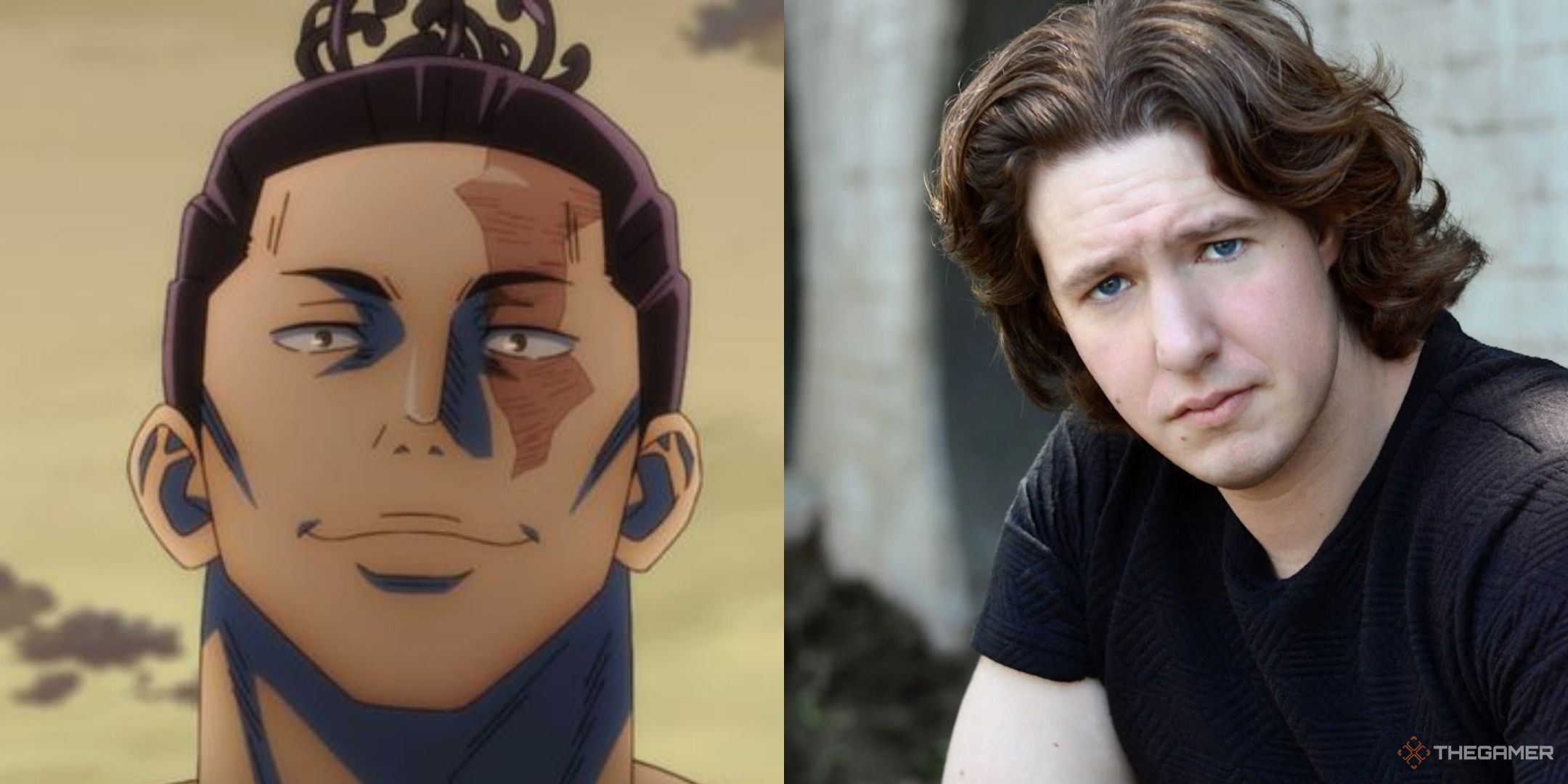 Xander Mobus and Aoi Todo from Jujutsu Kaisen.