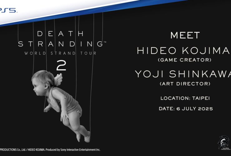 (For Southeast Asia) Stand a chance to meet Hideo Kojima and Yoji Shinkawa at DEATH STRANDING WORLD STRAND TOUR 2 TAIPEI