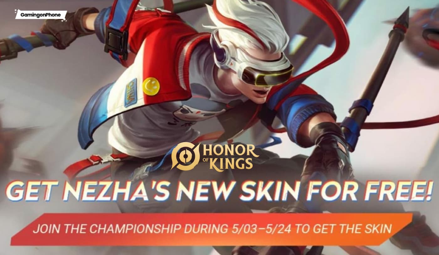 Honor of Kings Nezha Dimension Breaker skin, HOK nehza skin