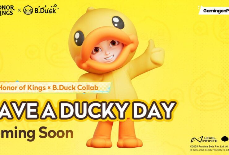B.Duck Collab Poster Honor of Kings HOK