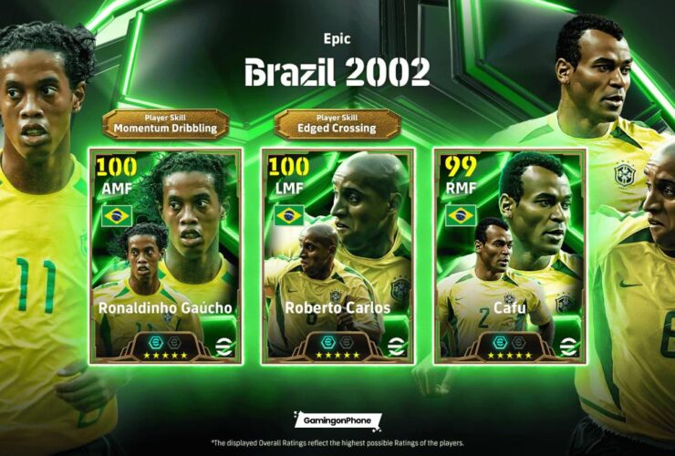 eFootball 2025 Brazil 2002 pack, eFootball 2025 Brazil 2002 review