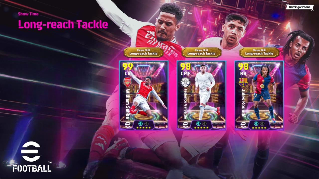 eFootball 2025 Show Time Long-reach Tackle pack