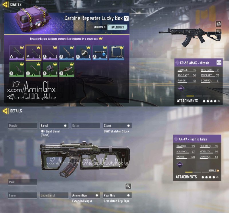 #Luckboxes and Strongboxs ...