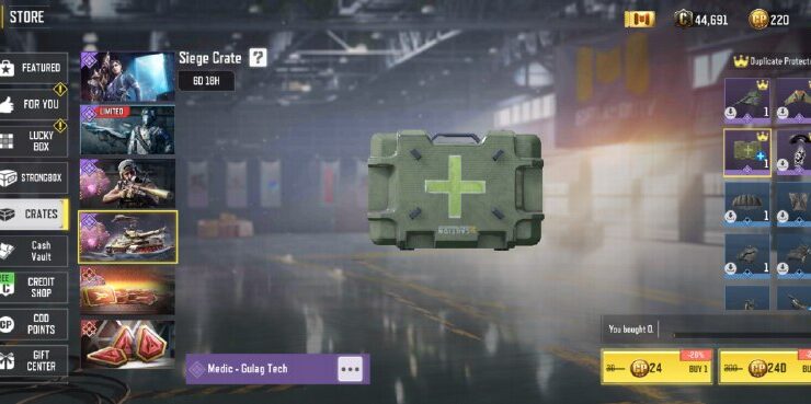 #Siege Crete Shop returned to the game store. ...