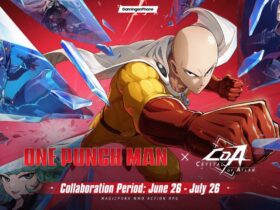 Crystal of Atlan x One-Punch Man collaboration Cover