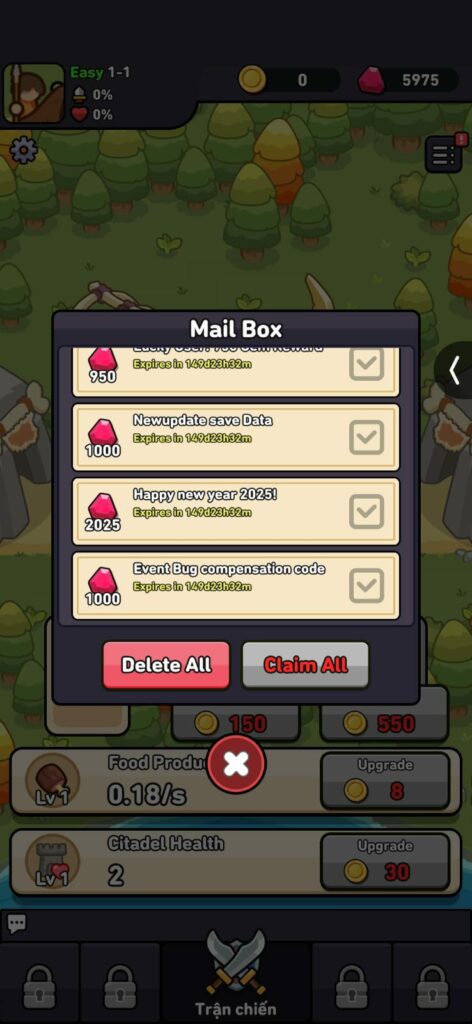 Empire Heroes Strategy Game gift codes rewards