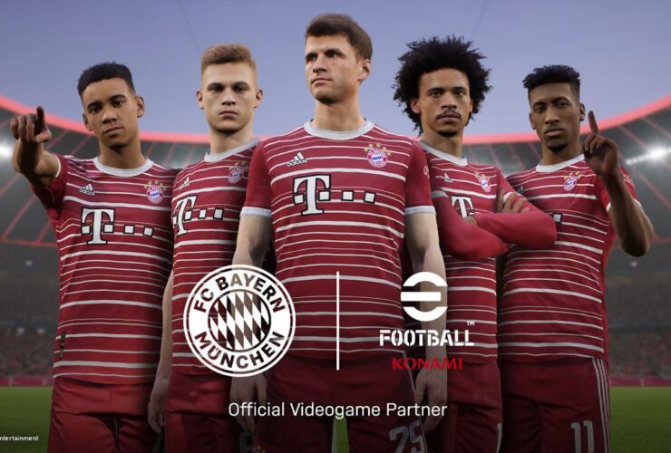KONAMI's eFootball franchise Bayern Munchen license