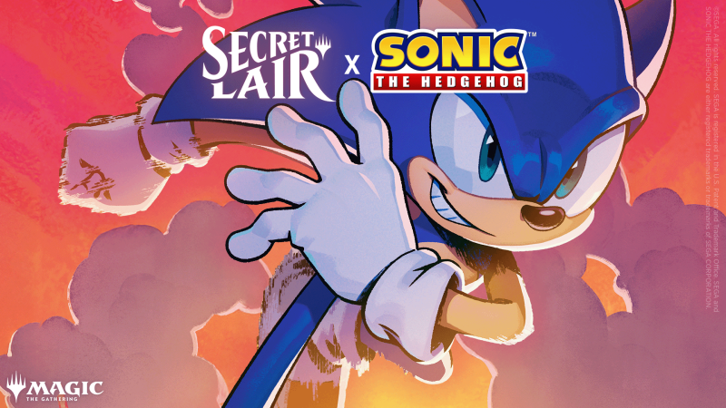 Magic: The Gathering Secret Lair Announces Sonic The Hedgehog Collaboration