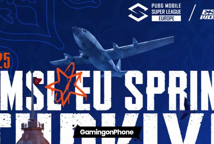 PUBG Mobile Super League (PMSL) Europe Spring 2025 cover