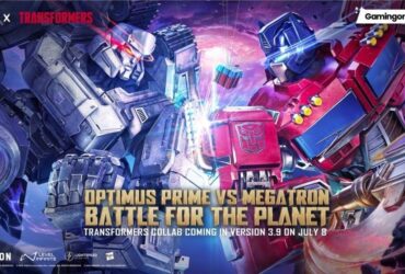 PUBG Mobile x Transformers collab, PUBG Mobile Optimus Prime vs Megatron