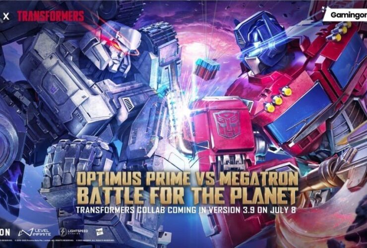 PUBG Mobile x Transformers collab, PUBG Mobile Optimus Prime vs Megatron