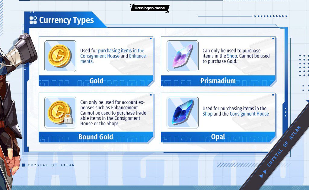 Crystal of Atlan Currency Guide Cover