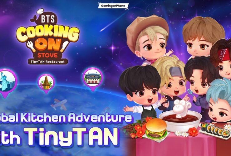 BTS Cooking On STOVE: TinyTAN Launch Cover