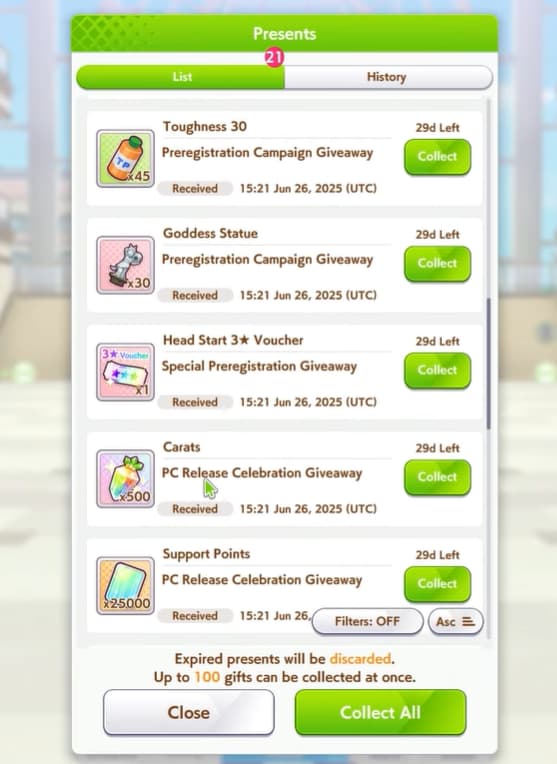 Umamusume Pretty Derby redeem codes rewards