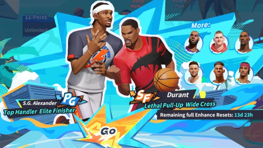 Dunk City Dynasty NBA Player Stars