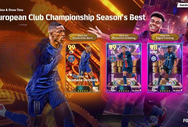 eFootball 2025 European Club Championship Season's Best pack