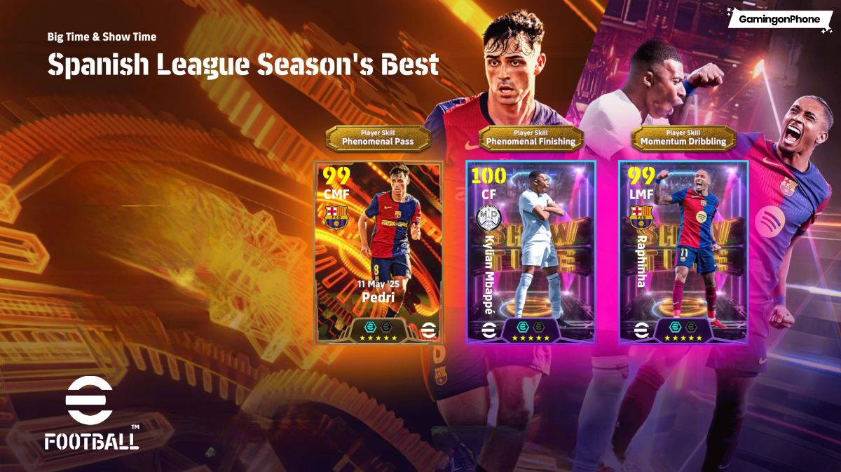 eFootball 2025 Spanish League Season's Best