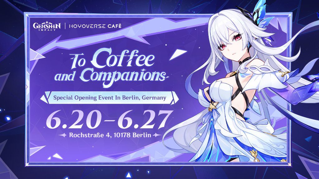 HoYoverse Café To Coffee and Companions! Event